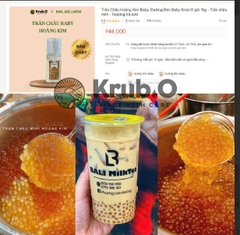 Trân Châu Hoàng Kim BABY Mini KRUBO - Gói 1kg