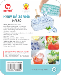 Khay Đá Nhựa 32 viên Hofaco (HPL39)