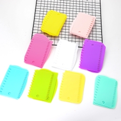 Bộ 3 miếng cắt vét Bột, chà láng, răng cưa 1 MÀU (BT0555)