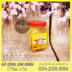 Mạch nha VÀNG hiệu PHÁT ĐẠT - Hủ 500GR (6/5)