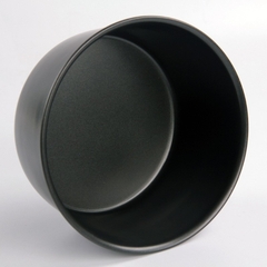 DTD20 - Khuôn Nhôm TRÒN ĐÚC Đế LIỀN CHỐNG DÍNH Đen - Size 8 inch/20cm