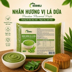 SODELI - Nhân hương vị Lá Dứa - Gói 1kg