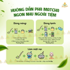 Bột Trà Xanh Matcha FUJI Nhật Bản - Gói 100gr