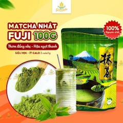 Bột Trà Xanh Matcha FUJI Nhật Bản - Gói 100gr