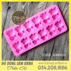 Khuôn silicone vỉ Kitty ôm 12 cung hoàng đạo