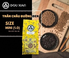 1011 - Trân Châu Dou Xian MINI ĐƯỜNG ĐEN Size 1.0 - Gói 1kg