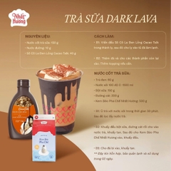 Socola ĐEN LỎNG Cacao Talk - Chai 1kg