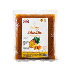 Nhân Khóm/Dứa sợi Đài Loan Phú Thương Food - Gói 1kg (20 gói giảm 3k/1 gói)