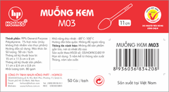 Muỗng Kem nhựa 11cm Hofaco - Bịch 50c (M03)