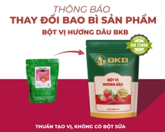 Bột vị hương Dâu BKB - Gói 1kg (Mua 10 gói giảm 3k/1 gói)