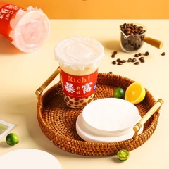 Giấy nến TRÒN, Giấy chống tràn Trà Sữa Size 14cm - Xấp 490-500t (GCT14)