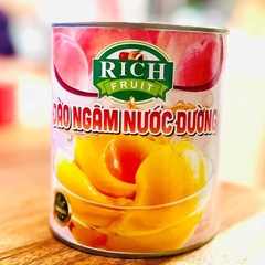 ĐÀO ngâm RICH FRUIT - Lon 820gr