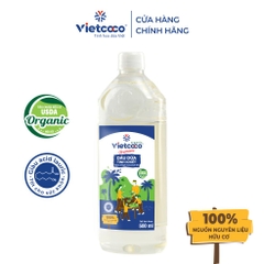 Dầu Dừa TINH KHIẾT ORGANIC 100% VIETCOCO Premium - Chai 500ml