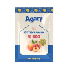 Bột Thạch Pha Sẵn AGARY vị ĐÀO - Gói 150gr