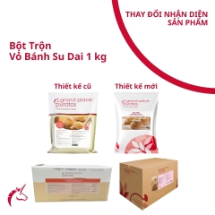 Bột trộn sẵn VỎ bánh SU DAI Puratos - Gói 1kg (4116299)
