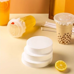 Giấy nến TRÒN, Giấy chống tràn Trà Sữa Size 14cm - Xấp 490-500t (GCT14)