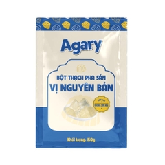 Bột Thạch Pha Sẵn AGARY vị NGUYÊN BẢN - Gói 150gr