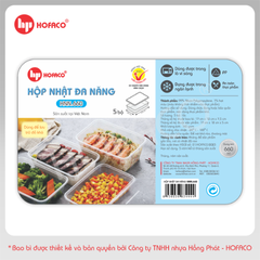 Hộp Nhật Đa Năng 660ml Hofaco - Lốc 5c (HNT.660)