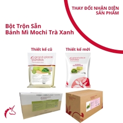 Bột trộn sẵn Bánh Mì MOCHI hương TRÀ XANH Puratos - Gói 1kg (4022002)