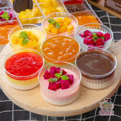 Sinh tố ĐÀO Golden Farm - Chai 1 lít