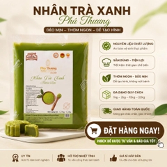 PTFOOD - Nhân Trung Thu TRÀ XANH - Gói 1kg