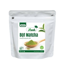 Bột Trà Xanh Matcha XANH NOVIA - Gói 100gr