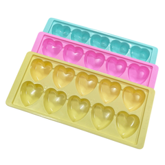 Khay Đá Nhựa Trái Tim 10c Châu Hưng (KD04)