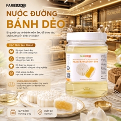 Nước Đường Bánh DẺO FARINA - Hủ 1kg (15 hủ giảm 2k/1 hủ)