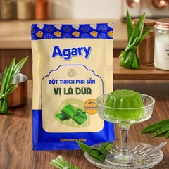 Bột Thạch Pha Sẵn AGARY vị LÁ DỨA - Gói 150gr