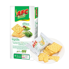 Bánh Quy AFC Cracker vị RAU - Hộp 172gr