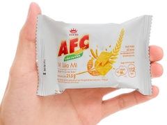 Bánh Quy AFC Cracker vị LÚA MÌ - Hộp 172gr (8 gói x 21.5gr)