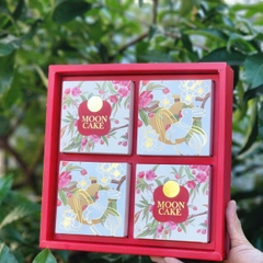 Hộp trung thu 4B (150-250gr) NGỌC THỐ SUM VẦY  - Lốc 10 bộ (NV26418)