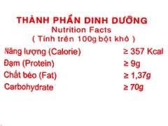 Bột Mì TÁO ĐỎ Số 8 - Gói 1kg