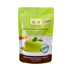 Bột Tàu Hủ MATCHA Trà Xanh Sun Soy Mix Singapore - Gói 90gr