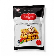 Bột trộn sẵn bánh WAFFLE BRUSSEL Fancy's - Gói 1kg