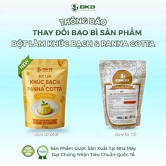 Bột làm Khúc Bạch, Panna Cotta Vị PHÔ MAI BKB - Gói 500gr