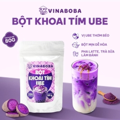 Bột Khoai Tím UBE VINABOBA - Gói 80gr