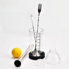 K226 - Muỗng khuấy inox 2 đầu Barspoon - Size 26cm