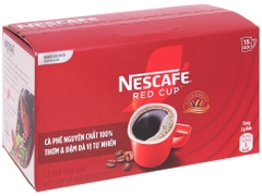 Nescafe Cafe RED CUP Hòa Tan - HỘP 30gr (15 gói x 2gr)