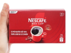 Nescafe Cafe RED CUP Hòa Tan - HỘP 30gr (15 gói x 2gr)
