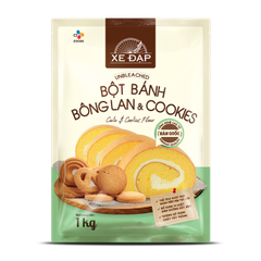 XE ĐẠP - Bột Bánh Bông Lan & Cookies số 8 - Gói 1kg