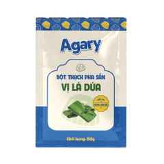 Bột Thạch Pha Sẵn AGARY vị LÁ DỨA - Gói 150gr