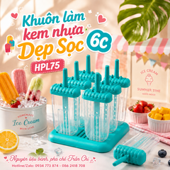 Khuôn Kem DẸP SỌC 6c Hofaco (HPL75)