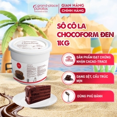 Socola Chocoform Sệt ĐEN CCT Puratos - Xô 1kg
