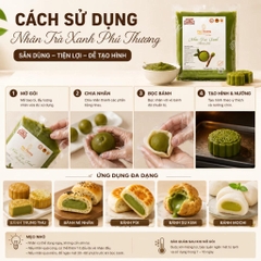 PTFOOD - Nhân Trung Thu TRÀ XANH - Gói 1kg