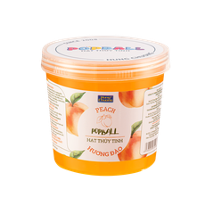 Hạt Thủy Tinh ĐÀO Popball Hùng Chương - Hủ 500gr