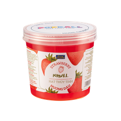 Hạt Thủy Tinh DÂU Popball Hùng Chương - Hủ 500gr