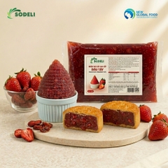 SODELI - Nhân Trái Cây Cao Cấp DÂU TÂY - Gói 1kg