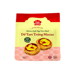 Đế bánh Tart Trứng MACAU Nhất Hương - Bịch 750gr (30 đế)