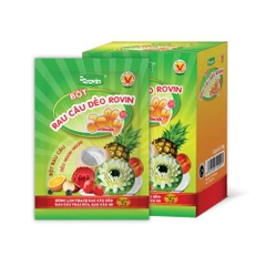 Bột Rau Câu DẺO Rovin Hoàng Yến - HỘP (12 gói x 10gr)